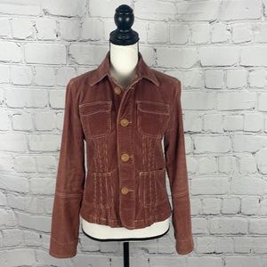 NWOT Anthropologie TULLE Corduroy Jacket Sz M